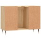 vidaXL Badschrank Sonoma-Eiche 80x33x60 cm Holzwerkstoff vidaXL Badschrank Sonoma-Eiche 80x33x60 cm Holzwerkstoff