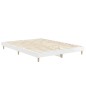 vidaXL Bettgestell Hochglanz-Weiß 140x190 cm Holzwerkstoff vidaXL Bettgestell Hochglanz-Weiß 140x190 cm Holzwerkstoff