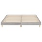 vidaXL Bettgestell Grau Sonoma 160x200 cm Holzwerkstoff vidaXL Bettgestell Grau Sonoma 160x200 cm Holzwerkstoff