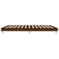 vidaXL Bettgestell Braun Eichen-Optik 140x200 cm Holzwerkstoff vidaXL Bettgestell Braun Eichen-Optik 140x200 cm Holzwerkstoff