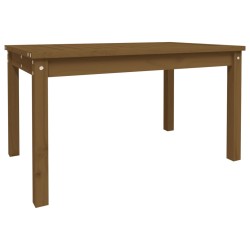 vidaXL Gartentisch Honigbraun 82,5x50,5x45 cm Massivholz Kiefer
