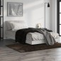 vidaXL Bettgestell Grau Sonoma 90x200 cm Holzwerkstoff vidaXL Bettgestell Grau Sonoma 90x200 cm Holzwerkstoff