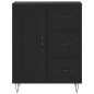 vidaXL Highboard Schwarz 69,5x34x180 cm Holzwerkstoff vidaXL Highboard Schwarz 69,5x34x180 cm Holzwerkstoff