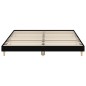 vidaXL Bettgestell Schwarz 140x200 cm Holzwerkstoff