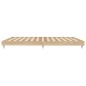 vidaXL Bettgestell Sonoma-Eiche 200x200 cm Holzwerkstoff vidaXL Bettgestell Sonoma-Eiche 200x200 cm Holzwerkstoff