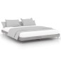 vidaXL Bettgestell Grau Sonoma 180x200 cm Holzwerkstoff vidaXL Bettgestell Grau Sonoma 180x200 cm Holzwerkstoff