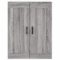 Highboard Grau Sonoma 69,5x34x180 cm Holzwerkstoff Highboard Grau Sonoma 69,5x34x180 cm Holzwerkstoff