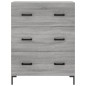 Highboard Grau Sonoma 69,5x34x180 cm Holzwerkstoff Highboard Grau Sonoma 69,5x34x180 cm Holzwerkstoff