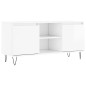 vidaXL TV-Schrank Hochglanz-Weiß 104x35x50 cm Holzwerkstoff vidaXL TV-Schrank Hochglanz-Weiß 104x35x50 cm Holzwerkstoff
