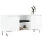 vidaXL TV-Schrank Hochglanz-Weiß 104x35x50 cm Holzwerkstoff vidaXL TV-Schrank Hochglanz-Weiß 104x35x50 cm Holzwerkstoff