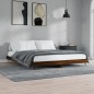 vidaXL Bettgestell Braun Eichen-Optik 160x200 cm Holzwerkstoff vidaXL Bettgestell Braun Eichen-Optik 160x200 cm Holzwerkstoff