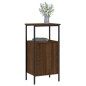 vidaXL Nachttische 2 Stk. Braun Eichen-Optik 41x31x80 cm Holzwerkstoff vidaXL Nachttische 2 Stk. Braun Eichen-Optik 41x31x80 cm Holzwerkstoff