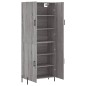 Highboard Grau Sonoma 69,5x34x180 cm Holzwerkstoff Highboard Grau Sonoma 69,5x34x180 cm Holzwerkstoff