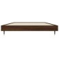 vidaXL Bettgestell Braun Eichen-Optik 90x200 cm Holzwerkstoff vidaXL Bettgestell Braun Eichen-Optik 90x200 cm Holzwerkstoff