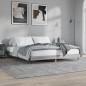 vidaXL Bettgestell Grau Sonoma 140x200 cm Holzwerkstoff vidaXL Bettgestell Grau Sonoma 140x200 cm Holzwerkstoff