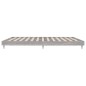 vidaXL Bettgestell Grau Sonoma 140x200 cm Holzwerkstoff vidaXL Bettgestell Grau Sonoma 140x200 cm Holzwerkstoff