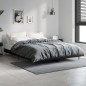 vidaXL Bettgestell Schwarz 135x190 cm Holzwerkstoff vidaXL Bettgestell Schwarz 135x190 cm Holzwerkstoff