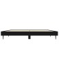 vidaXL Bettgestell Schwarz 135x190 cm Holzwerkstoff vidaXL Bettgestell Schwarz 135x190 cm Holzwerkstoff