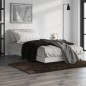 vidaXL Bettgestell Grau Sonoma 90x190 cm Holzwerkstoff vidaXL Bettgestell Grau Sonoma 90x190 cm Holzwerkstoff