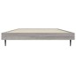 vidaXL Bettgestell Grau Sonoma 90x190 cm Holzwerkstoff vidaXL Bettgestell Grau Sonoma 90x190 cm Holzwerkstoff