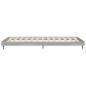 vidaXL Bettgestell Grau Sonoma 90x190 cm Holzwerkstoff vidaXL Bettgestell Grau Sonoma 90x190 cm Holzwerkstoff