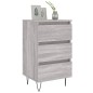 vidaXL Nachttisch Grau Sonoma 40x35x69 cm Holzwerkstoff vidaXL Nachttisch Grau Sonoma 40x35x69 cm Holzwerkstoff