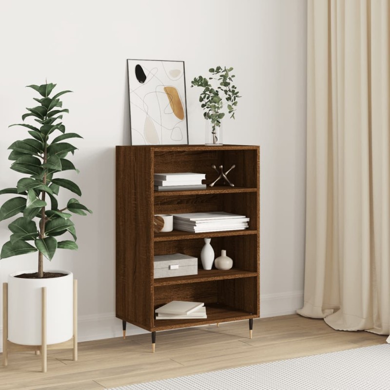 vidaXL Highboard Braun Eichen-Optik 57x35x90 cm Holzwerkstoff vidaXL Highboard Braun Eichen-Optik 57x35x90 cm Holzwerkstoff