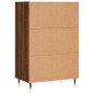 vidaXL Highboard Braun Eichen-Optik 57x35x90 cm Holzwerkstoff vidaXL Highboard Braun Eichen-Optik 57x35x90 cm Holzwerkstoff