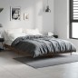 vidaXL Bettgestell Braun Eichen-Optik 120x190 cm Holzwerkstoff vidaXL Bettgestell Braun Eichen-Optik 120x190 cm Holzwerkstoff