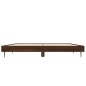 vidaXL Bettgestell Braun Eichen-Optik 120x190 cm Holzwerkstoff vidaXL Bettgestell Braun Eichen-Optik 120x190 cm Holzwerkstoff