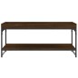 vidaXL Couchtisch Braun Eichen-Optik 100x49x45 cm Holzwerkstoff vidaXL Couchtisch Braun Eichen-Optik 100x49x45 cm Holzwerkstoff