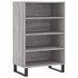 vidaXL Highboard Grau Sonoma 57x35x90 cm Holzwerkstoff vidaXL Highboard Grau Sonoma 57x35x90 cm Holzwerkstoff
