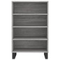 vidaXL Highboard Grau Sonoma 57x35x90 cm Holzwerkstoff vidaXL Highboard Grau Sonoma 57x35x90 cm Holzwerkstoff