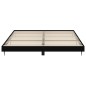 vidaXL Bettgestell Schwarz 120x200 cm Holzwerkstoff vidaXL Bettgestell Schwarz 120x200 cm Holzwerkstoff