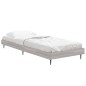 vidaXL Bettgestell Grau Sonoma 75x190 cm Holzwerkstoff vidaXL Bettgestell Grau Sonoma 75x190 cm Holzwerkstoff