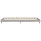 vidaXL Bettgestell Grau Sonoma 75x190 cm Holzwerkstoff vidaXL Bettgestell Grau Sonoma 75x190 cm Holzwerkstoff