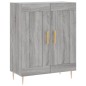 Highboard Grau Sonoma 69,5x34x180 cm Holzwerkstoff Highboard Grau Sonoma 69,5x34x180 cm Holzwerkstoff