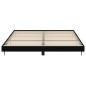 vidaXL Bettgestell Schwarz 180x200 cm Holzwerkstoff vidaXL Bettgestell Schwarz 180x200 cm Holzwerkstoff