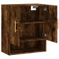 vidaXL Wandschrank Räuchereiche 60x31x70 cm Holzwerkstoff