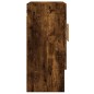 vidaXL Wandschrank Räuchereiche 60x31x70 cm Holzwerkstoff