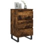 vidaXL Nachttische 2 Stk. Räuchereiche 40x35x69 cm Holzwerkstoff vidaXL Nachttische 2 Stk. Räuchereiche 40x35x69 cm Holzwerkstoff