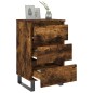 vidaXL Nachttische 2 Stk. Räuchereiche 40x35x69 cm Holzwerkstoff vidaXL Nachttische 2 Stk. Räuchereiche 40x35x69 cm Holzwerkstoff