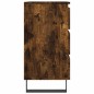 vidaXL Nachttische 2 Stk. Räuchereiche 40x35x69 cm Holzwerkstoff vidaXL Nachttische 2 Stk. Räuchereiche 40x35x69 cm Holzwerkstoff