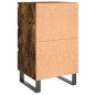 vidaXL Nachttische 2 Stk. Räuchereiche 40x35x69 cm Holzwerkstoff vidaXL Nachttische 2 Stk. Räuchereiche 40x35x69 cm Holzwerkstoff