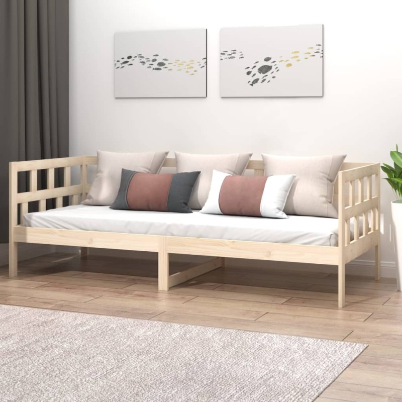 vidaXL Tagesbett Massivholz Kiefer 90x200 cm vidaXL Tagesbett Massivholz Kiefer 90x200 cm