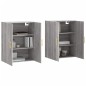 Wandschränke 2 Stk. Grau Sonoma 69,5x34x90 cm Wandschränke 2 Stk. Grau Sonoma 69,5x34x90 cm