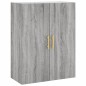 Wandschränke 2 Stk. Grau Sonoma 69,5x34x90 cm Wandschränke 2 Stk. Grau Sonoma 69,5x34x90 cm