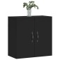vidaXL Wandschrank Schwarz 60x31x60 cm Holzwerkstoff vidaXL Wandschrank Schwarz 60x31x60 cm Holzwerkstoff