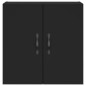 vidaXL Wandschrank Schwarz 60x31x60 cm Holzwerkstoff vidaXL Wandschrank Schwarz 60x31x60 cm Holzwerkstoff