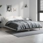 vidaXL Bettgestell Grau Sonoma 140x190 cm Holzwerkstoff vidaXL Bettgestell Grau Sonoma 140x190 cm Holzwerkstoff